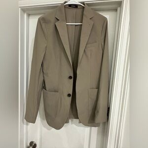 Nordstrom Tech Smart Blazer 36R Trim Fit Poly Elastine